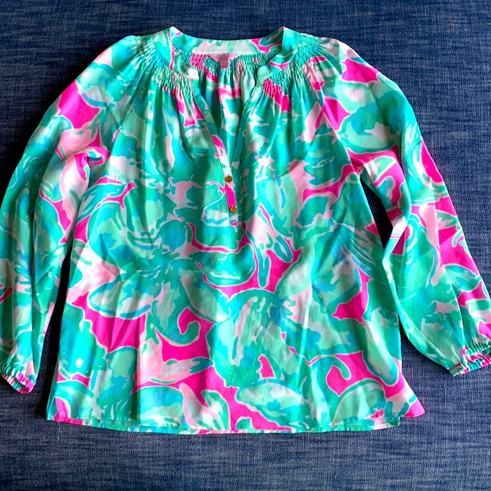 Lilly Pulitzer Silk top